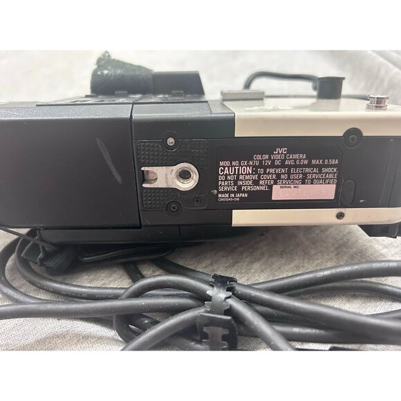 JVC Color Video Camera with TV Zoom Lens Model GX-N7U - Picture 9 of 9